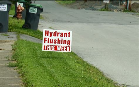 Pittsfield hydrant flushing returning next week